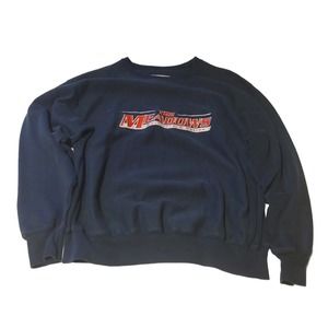 The Meadows Racetrack & Casino Sweater XL Blue Champion Reverse Weave